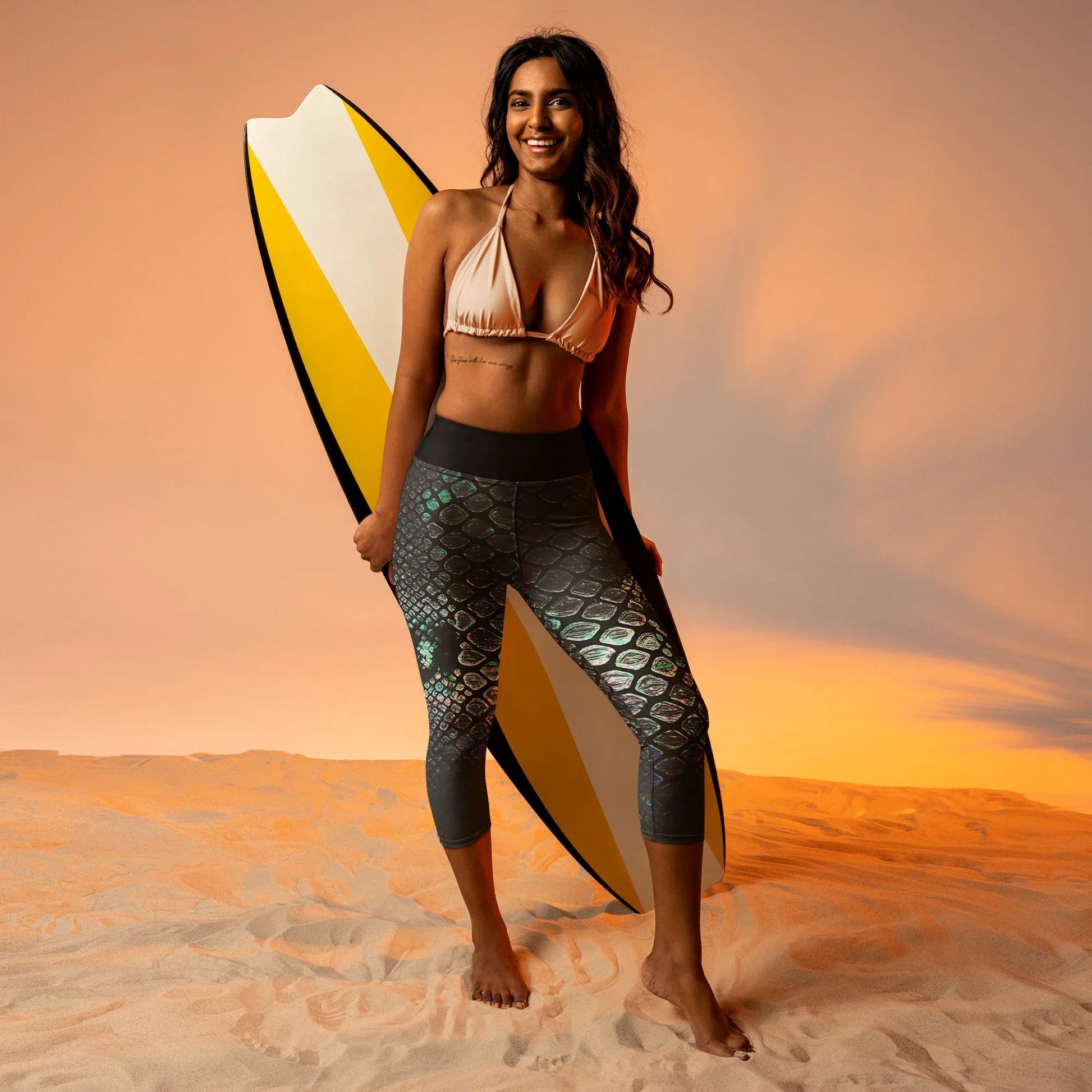 Yoga Capri Leggings - AwRans Clothing