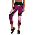 Yoga Capri Leggings XL Yoga Leggings AwRans Clothing all-over-print-yoga-capri-leggings-white-front-687b6031a609d