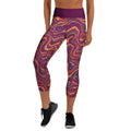 Yoga Capri Leggings XL Yoga Leggings AwRans Clothing all-over-print-yoga-capri-leggings-white-front-687db3b5d4e4f