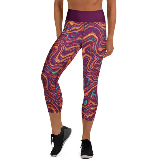 Yoga Capri Leggings - AwRans Clothing