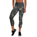 Yoga Capri Leggings XL Yoga Leggings AwRans Clothing all-over-print-yoga-capri-leggings-white-front-687db3e785c10
