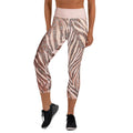 Yoga Capri Leggings XL Yoga Leggings AwRans Clothing all-over-print-yoga-capri-leggings-white-front-687db4c108e0a