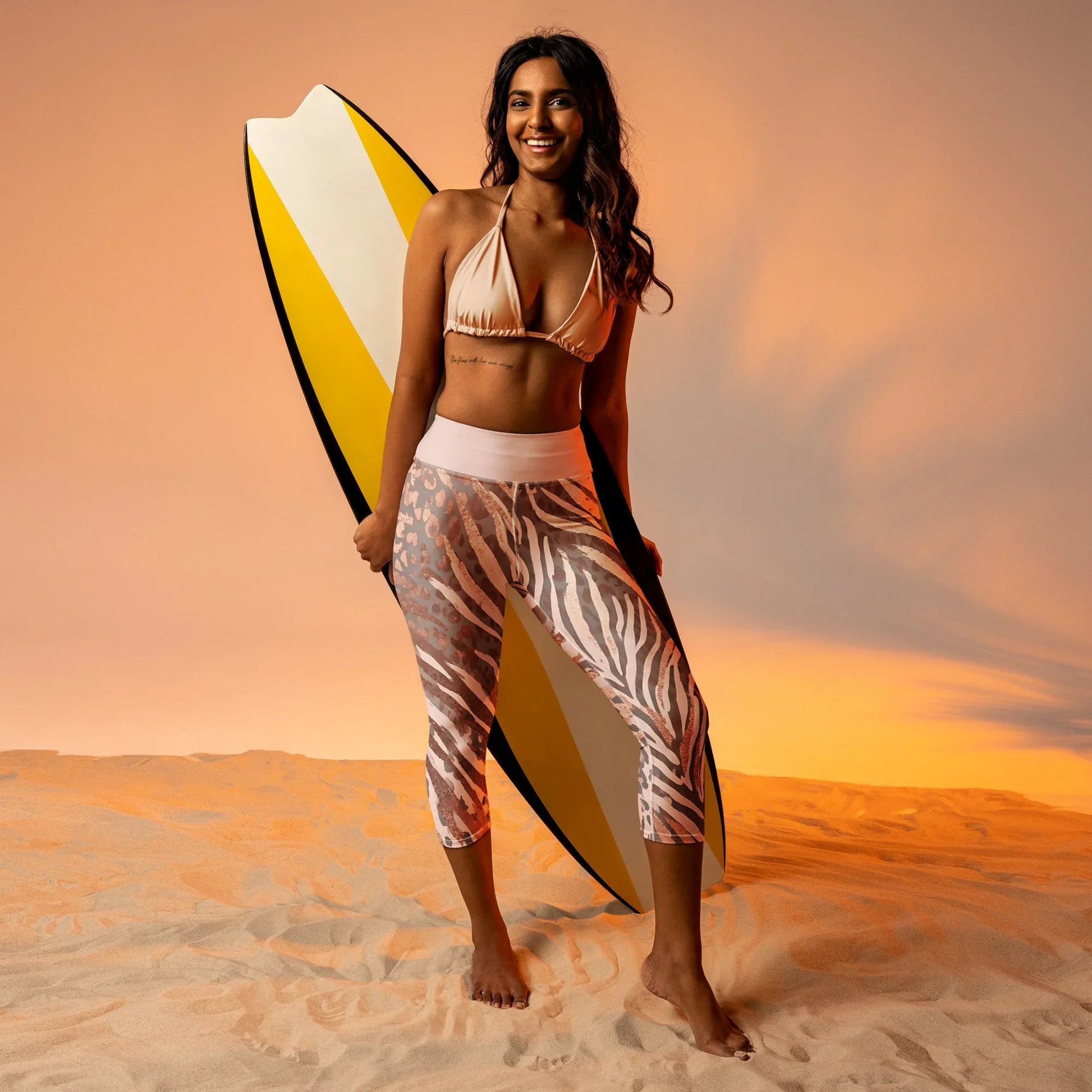 Yoga Capri Leggings - AwRans Clothing