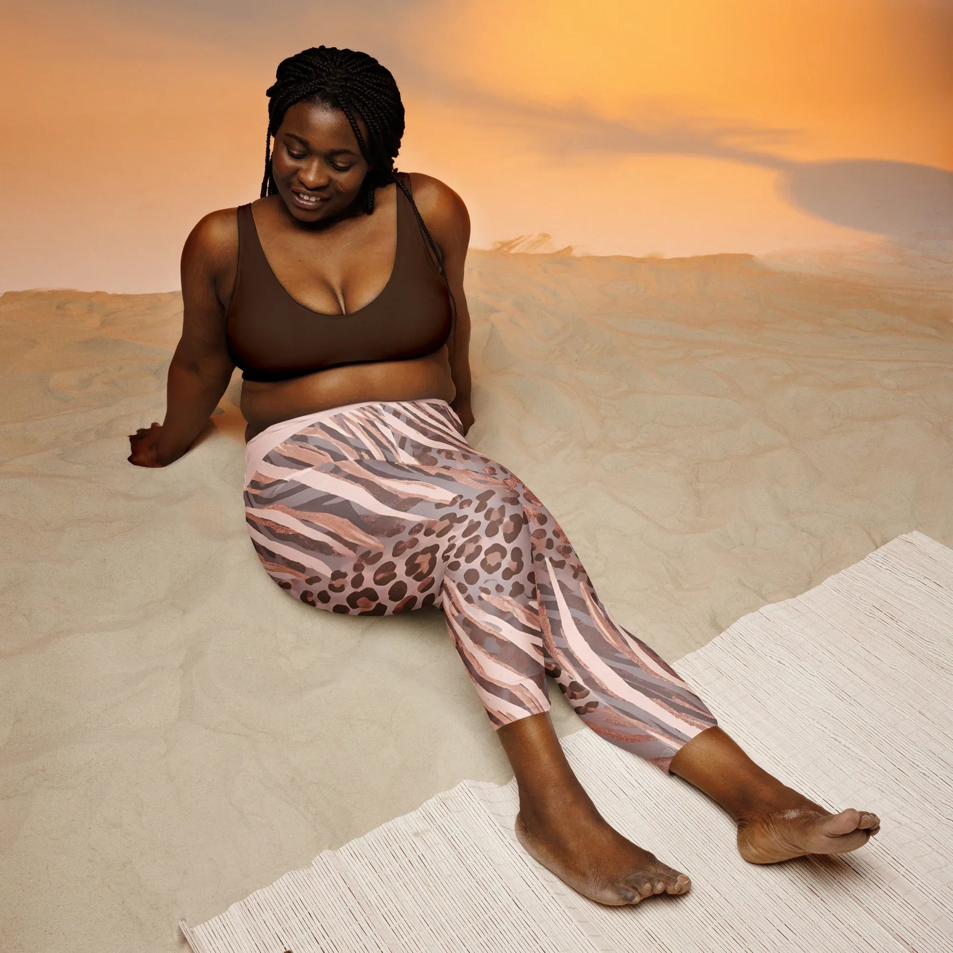 Yoga Capri Leggings - AwRans Clothing