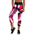 Yoga Capri Leggings XL Yoga Leggings AwRans Clothing all-over-print-yoga-capri-leggings-white-front-687db55f8913b