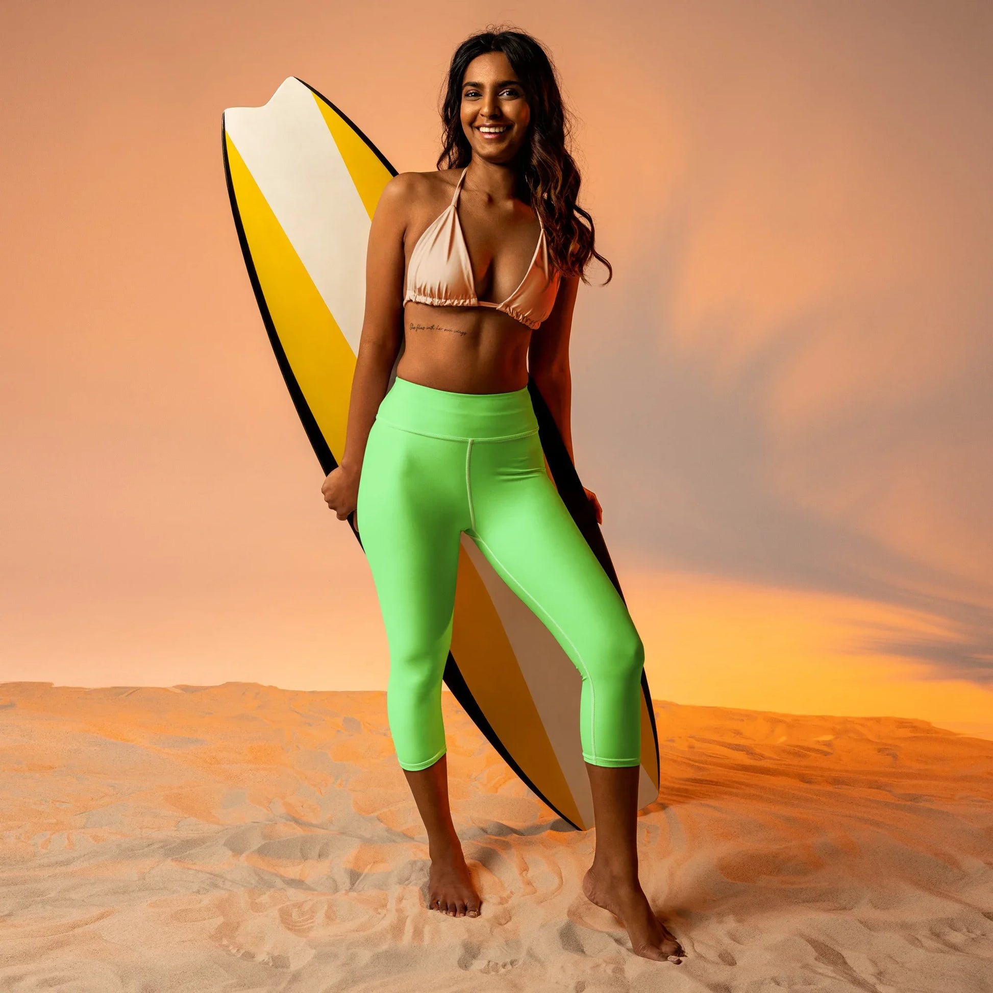 Yoga Capri Leggings - AwRans Clothing