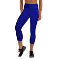 Yoga Capri Leggings XL Yoga Leggings AwRans Clothing all-over-print-yoga-capri-leggings-white-front-687db8a380d9a