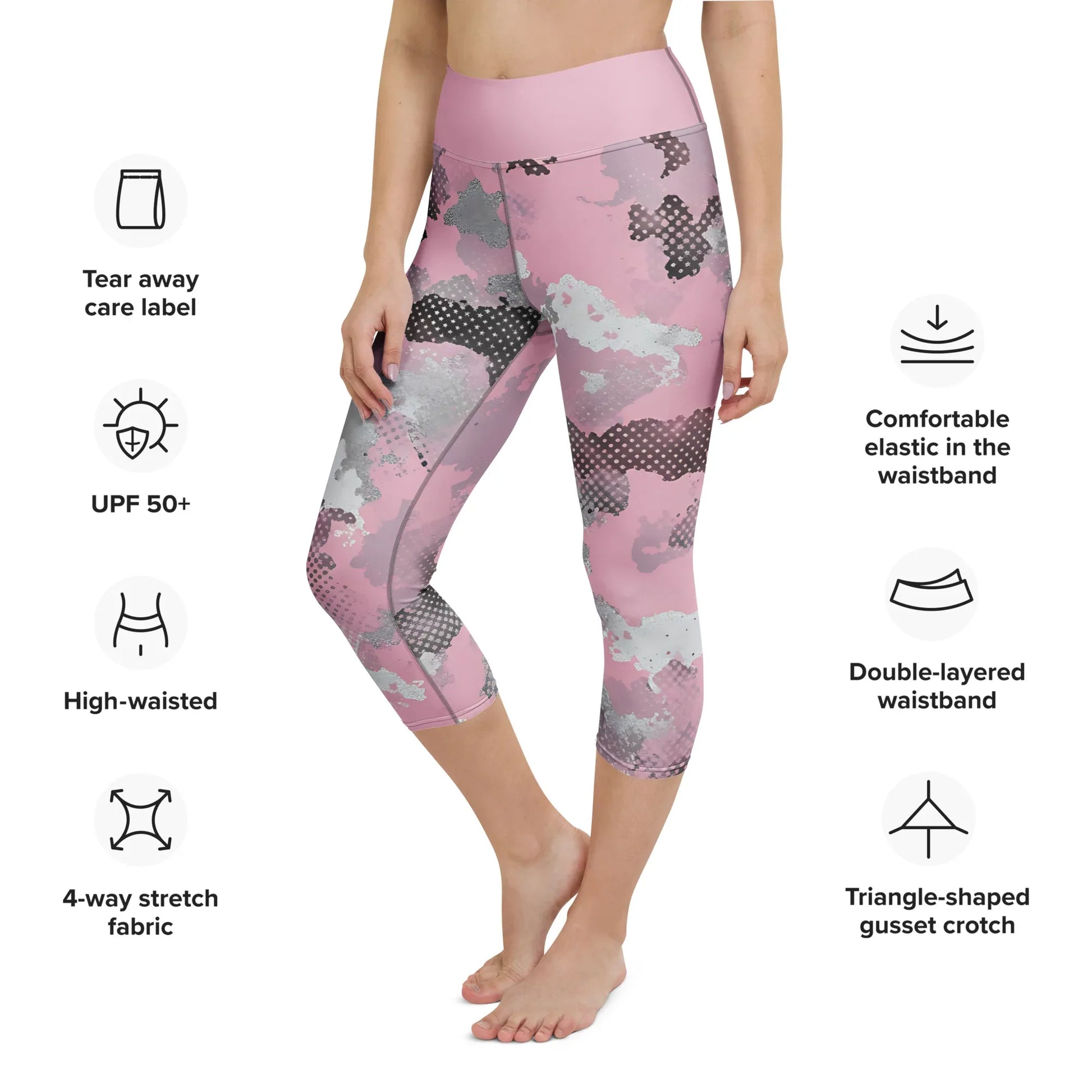 Yoga Capri Leggings - AwRans Clothing
