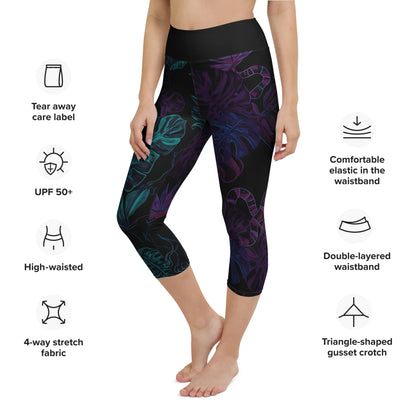 Yoga Capri Leggings - AwRans Clothing
