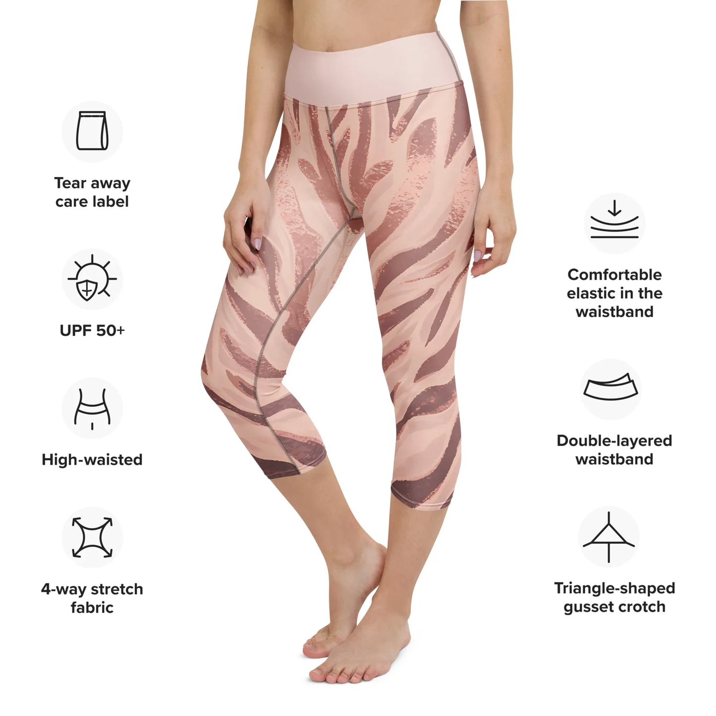 Yoga Capri Leggings - AwRans Clothing