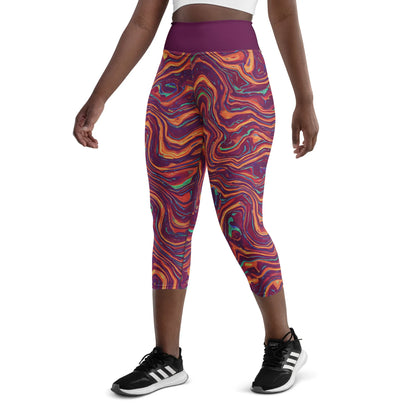 Yoga Capri Leggings - AwRans Clothing