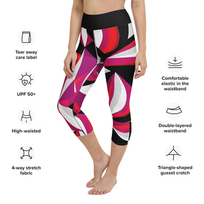 Yoga Capri Leggings - AwRans Clothing