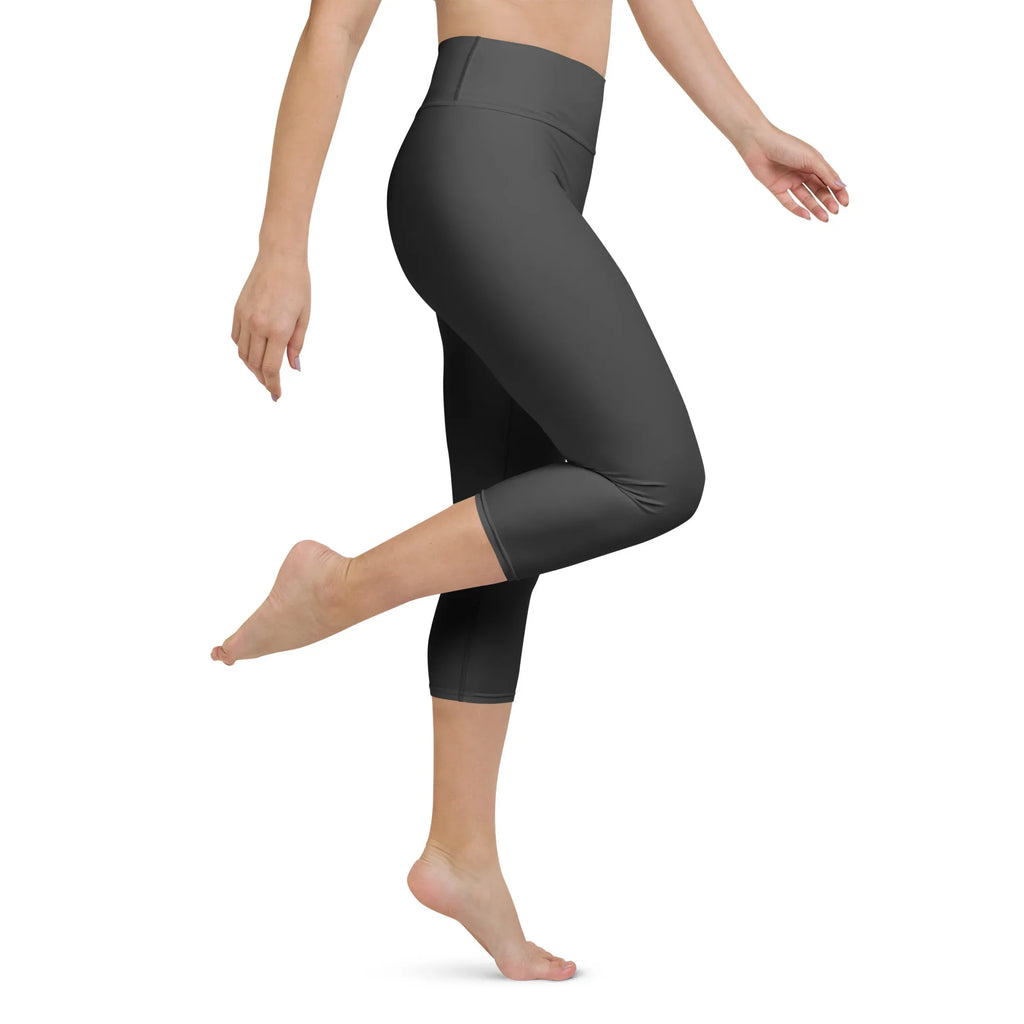 Yoga Capri Leggings Yoga Leggings AwRans Clothing all-over-print-yoga-capri-leggings-white-right-687db7c7ab3bc