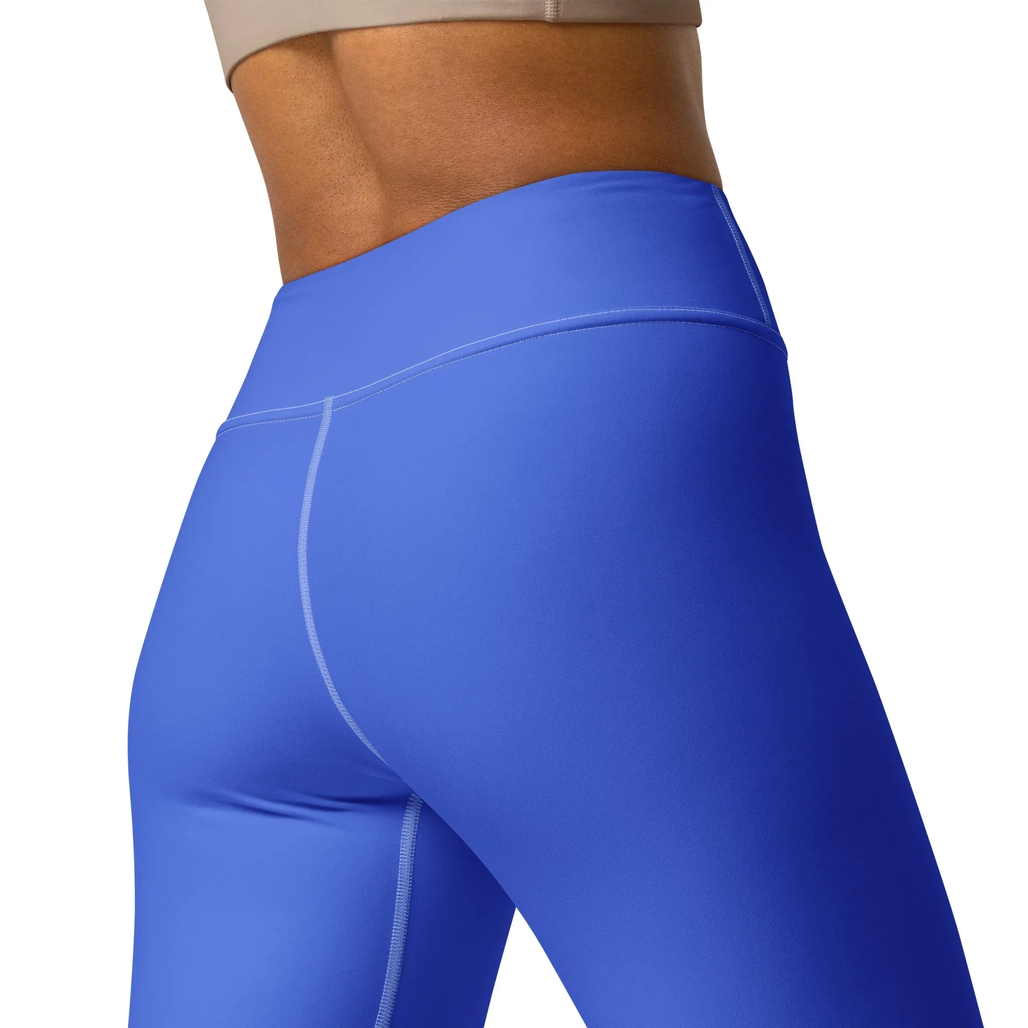 Yoga Leggings Leggings AwRans Clothing all-over-print-yoga-leggings-white-back-2-6877373be13a9