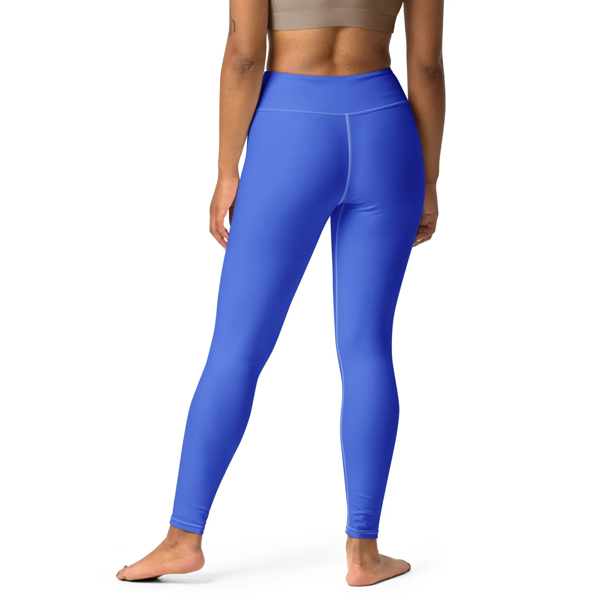 Yoga Leggings Leggings AwRans Clothing all-over-print-yoga-leggings-white-back-6877373be2344