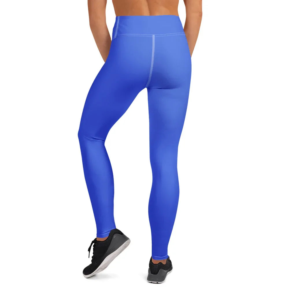 Yoga Leggings Leggings AwRans Clothing all-over-print-yoga-leggings-white-back-6877373be3c52
