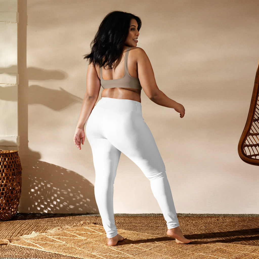 Yoga Leggings Leggings AwRans Clothing all-over-print-yoga-leggings-white-back-687737a396fcd