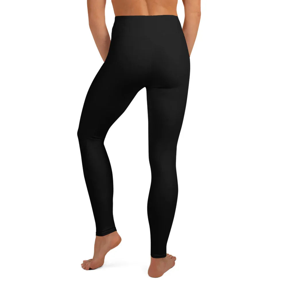 Yoga Leggings Leggings AwRans Clothing all-over-print-yoga-leggings-white-back-687737e6f1655