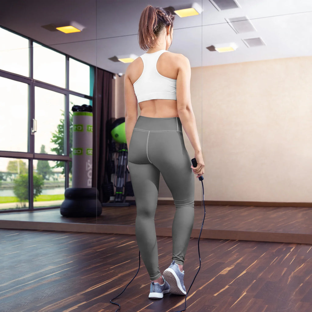 Yoga Leggings Leggings AwRans Clothing all-over-print-yoga-leggings-white-back-68773b9354b47