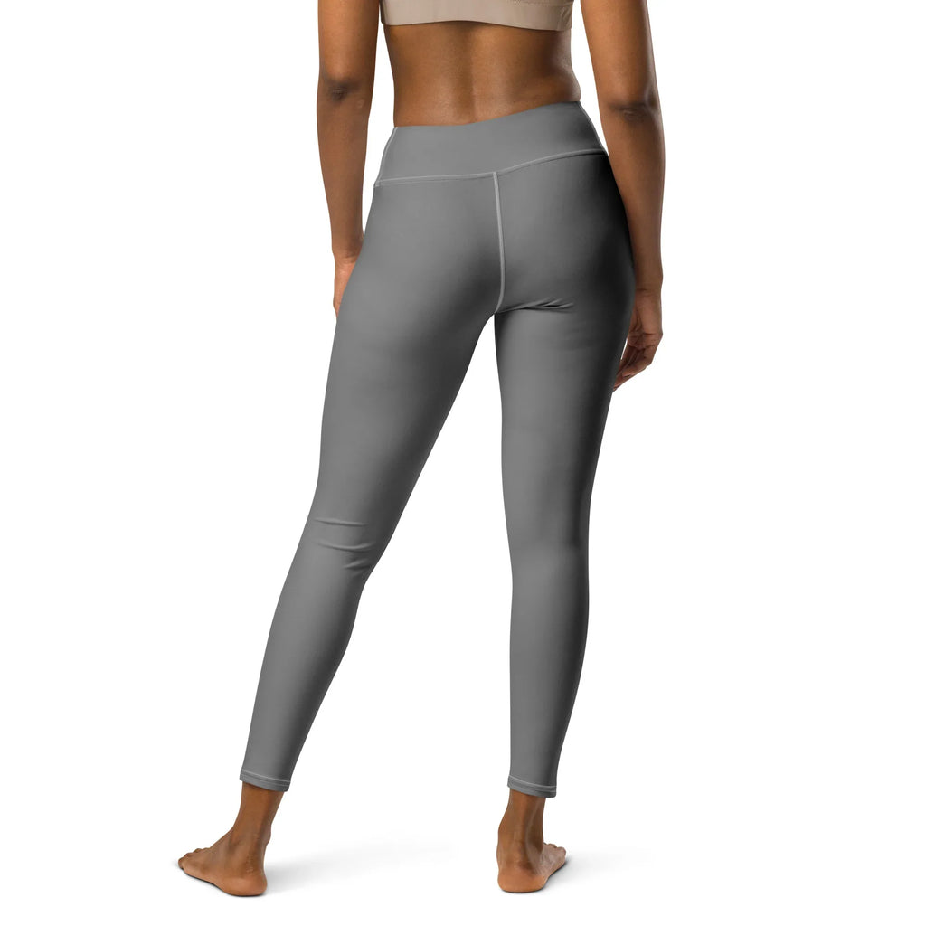 Yoga Leggings Leggings AwRans Clothing all-over-print-yoga-leggings-white-back-68773b935527f