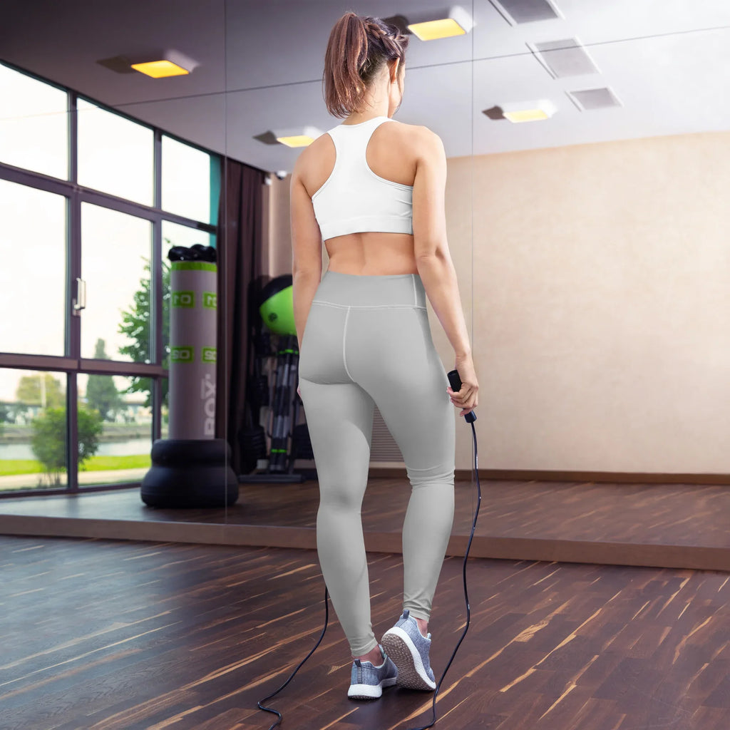 Yoga Leggings Leggings AwRans Clothing all-over-print-yoga-leggings-white-back-68773bd3acb56