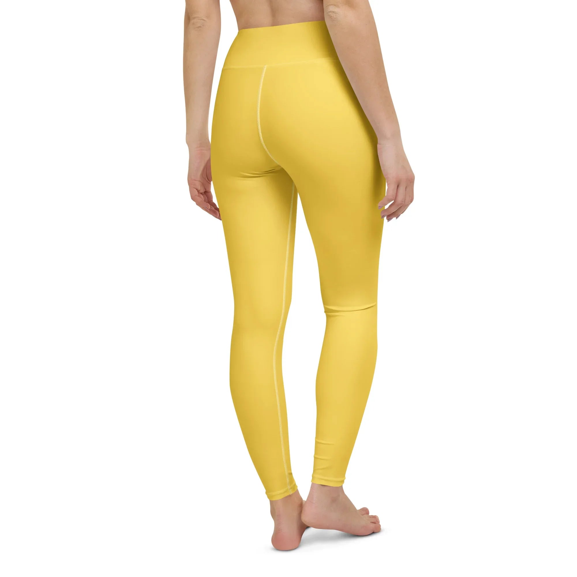 Yoga Leggings Leggings AwRans Clothing all-over-print-yoga-leggings-white-back-68773c111b579