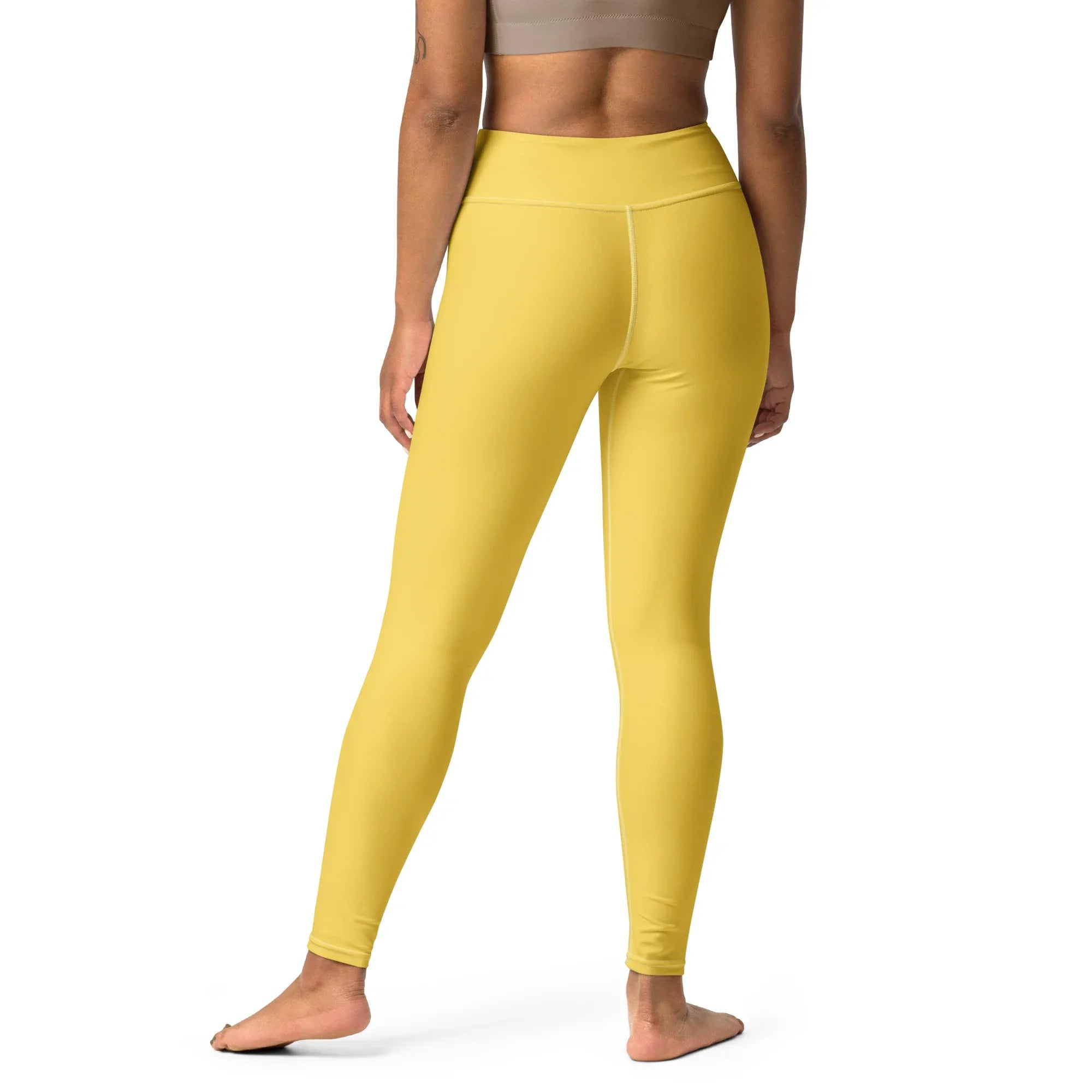 Yoga Leggings Leggings AwRans Clothing all-over-print-yoga-leggings-white-back-68773c111b998