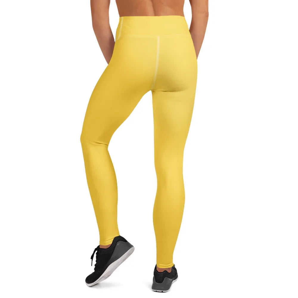 Yoga Leggings Leggings AwRans Clothing all-over-print-yoga-leggings-white-back-68773c111e979