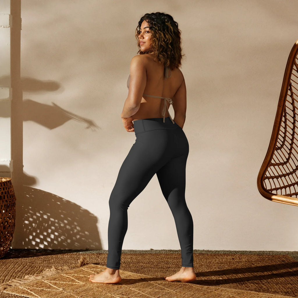 Yoga Leggings Leggings AwRans Clothing all-over-print-yoga-leggings-white-back-68773c4f7290e