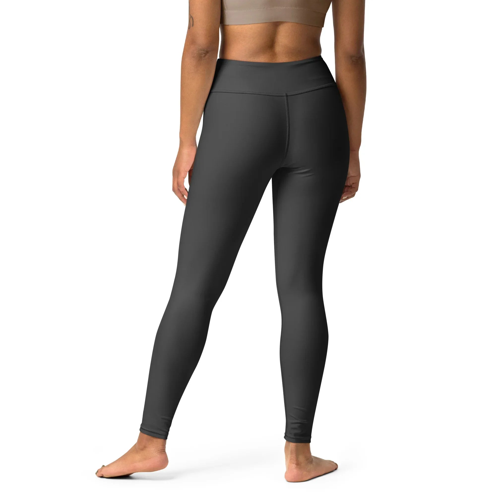 Yoga Leggings Leggings AwRans Clothing all-over-print-yoga-leggings-white-back-68773c4f73762
