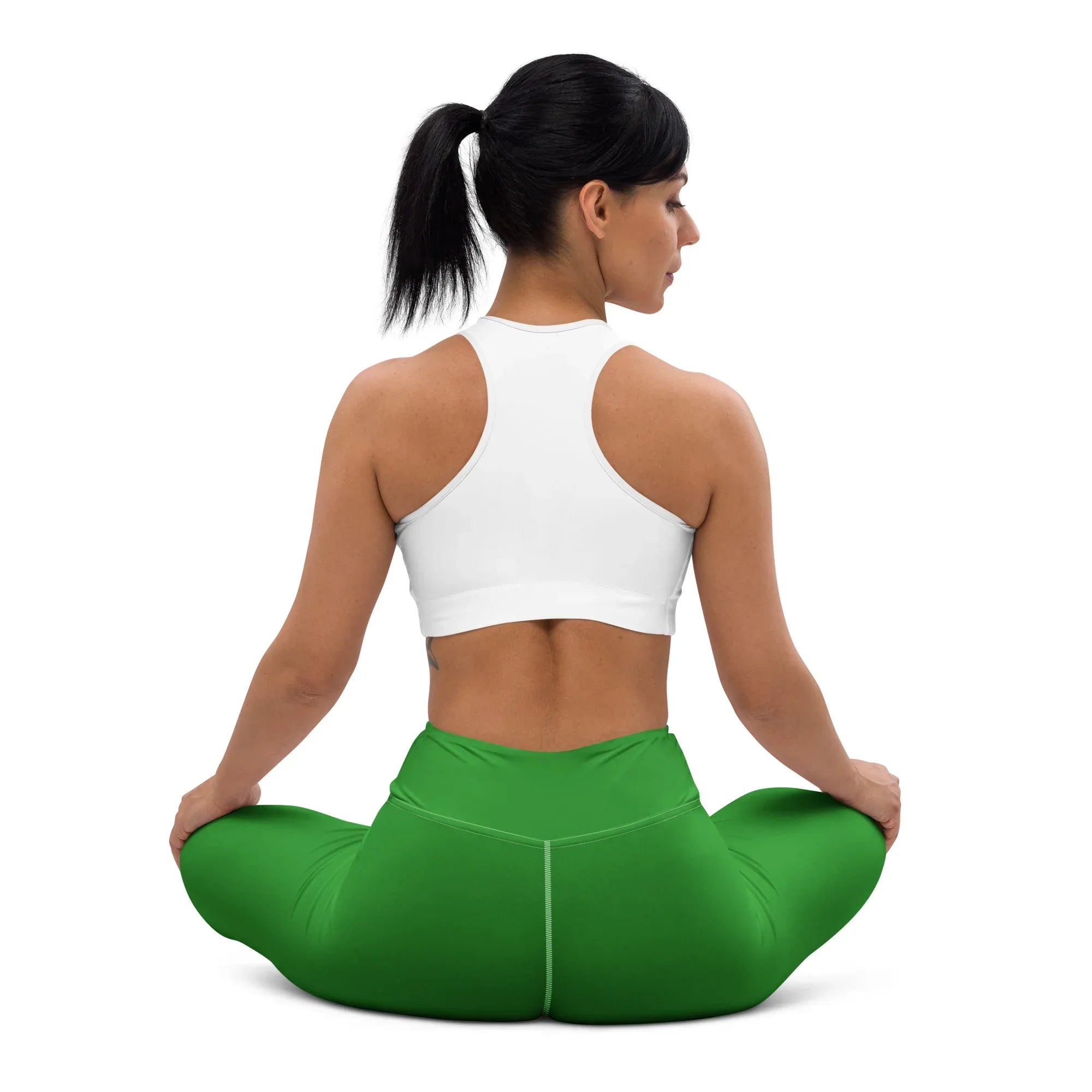 Yoga Leggings Leggings AwRans Clothing all-over-print-yoga-leggings-white-back-68773c8e5445d