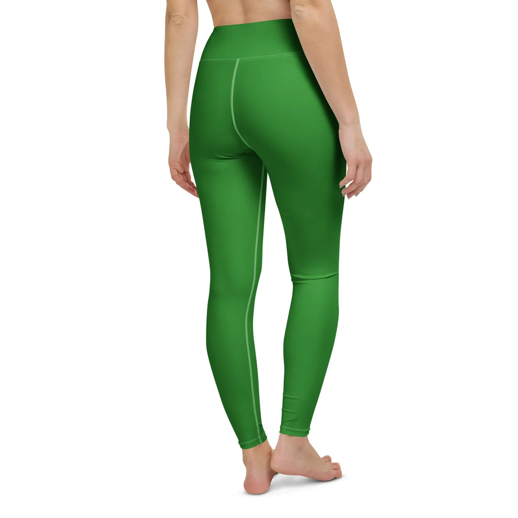 Yoga Leggings Leggings AwRans Clothing all-over-print-yoga-leggings-white-back-68773c8e54ea3