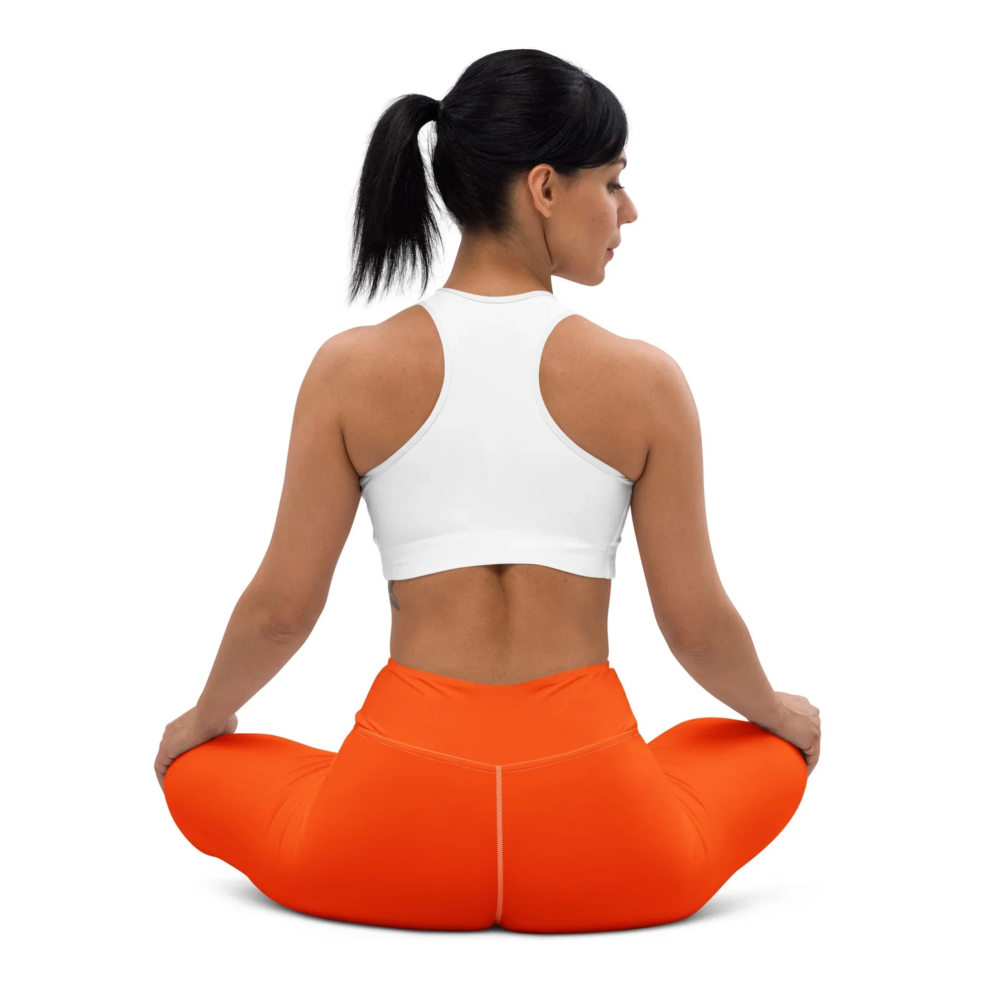 Yoga Leggings Leggings AwRans Clothing all-over-print-yoga-leggings-white-back-68773ccd13b04