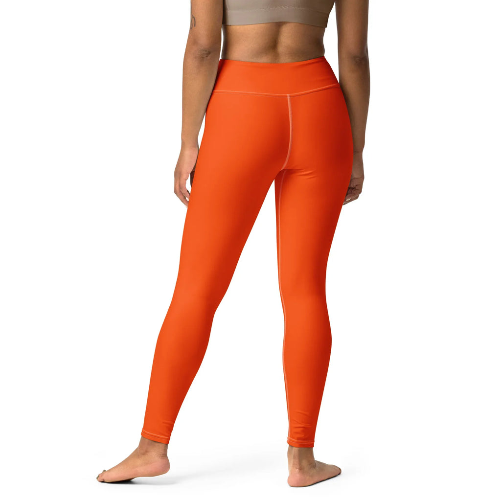 Yoga Leggings Leggings AwRans Clothing all-over-print-yoga-leggings-white-back-68773ccd14485