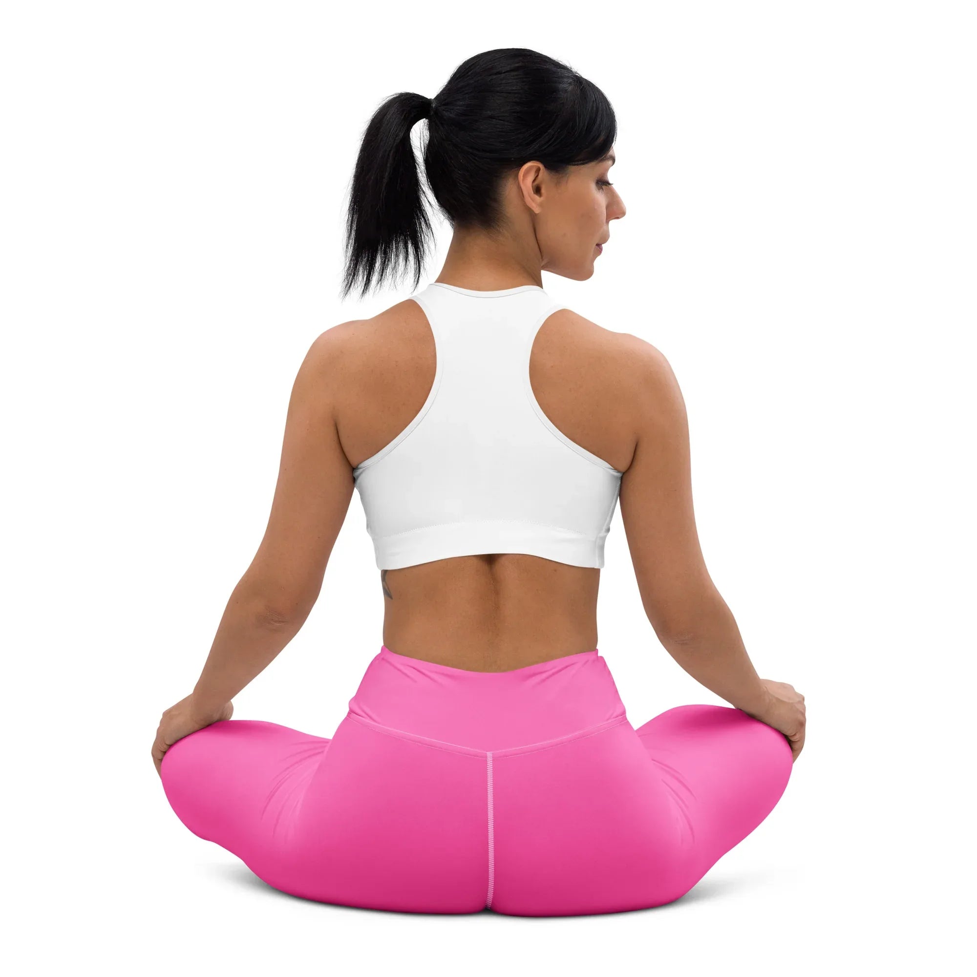 Yoga Leggings Leggings AwRans Clothing all-over-print-yoga-leggings-white-back-68773d8be2edc