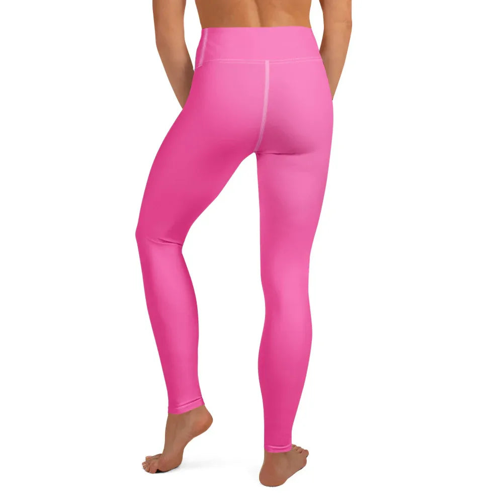 Yoga Leggings Leggings AwRans Clothing all-over-print-yoga-leggings-white-back-68773d8be31a3