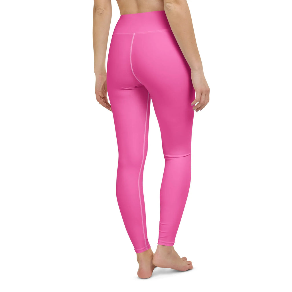 Yoga Leggings Leggings AwRans Clothing all-over-print-yoga-leggings-white-back-68773d8be3430