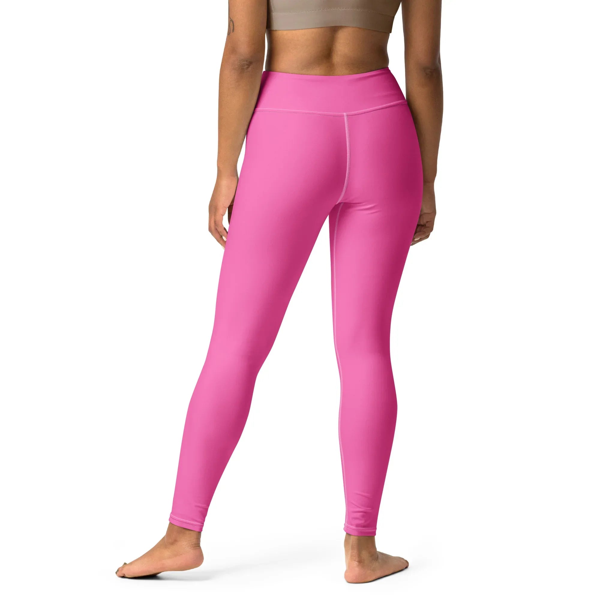 Yoga Leggings Leggings AwRans Clothing all-over-print-yoga-leggings-white-back-68773d8be385f