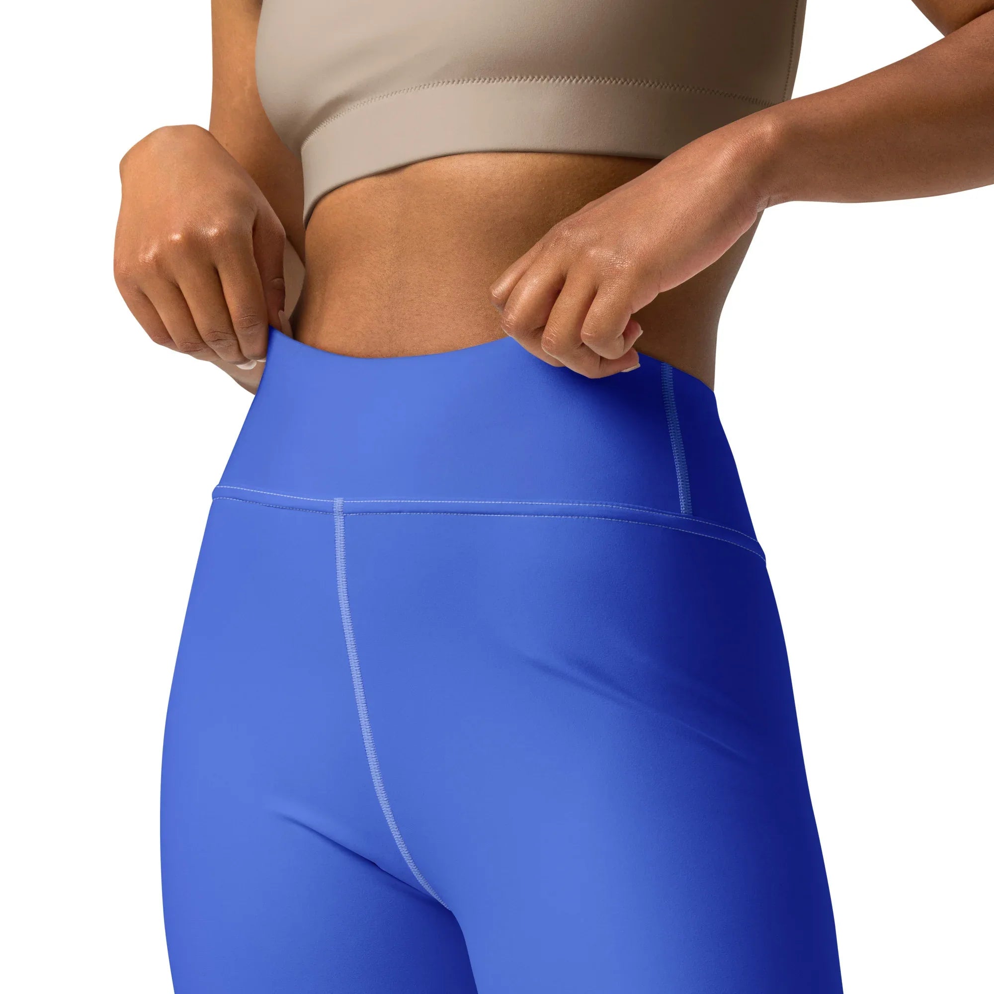 Yoga Leggings Leggings AwRans Clothing all-over-print-yoga-leggings-white-front-2-6877373be1248