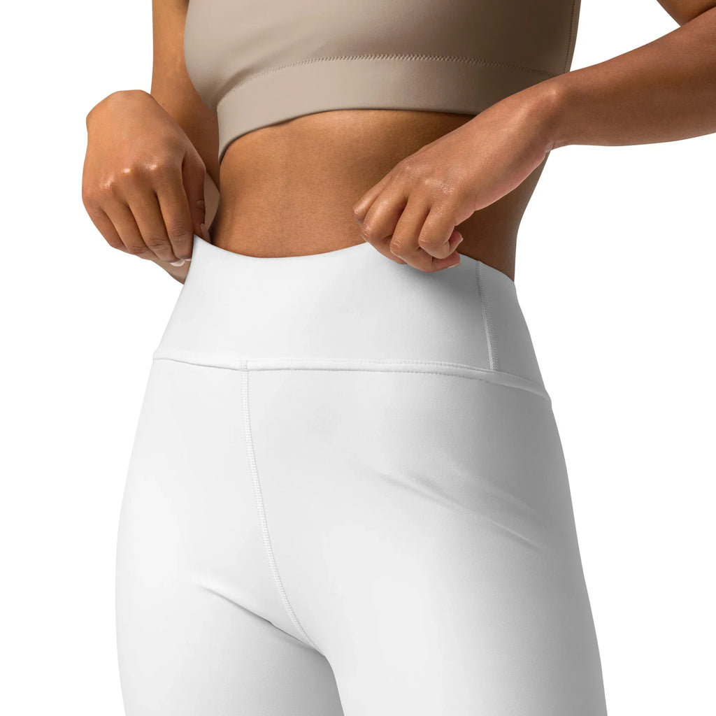 Yoga Leggings Leggings AwRans Clothing all-over-print-yoga-leggings-white-front-2-687737a396b6e