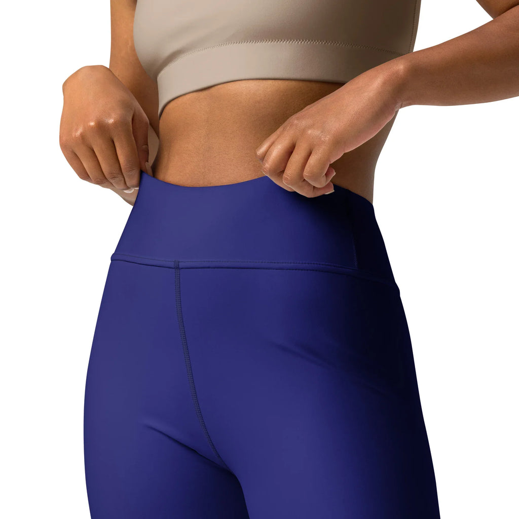 Yoga Leggings Leggings AwRans Clothing all-over-print-yoga-leggings-white-front-2-687738a2375ae