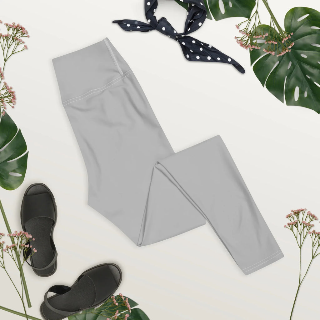 Yoga Leggings Leggings AwRans Clothing all-over-print-yoga-leggings-white-front-2-68773bd3ae1eb