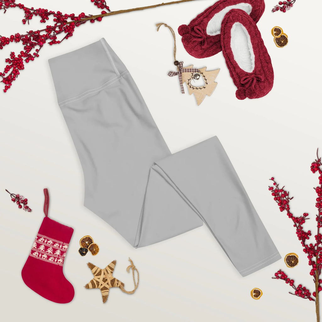 Yoga Leggings Leggings AwRans Clothing all-over-print-yoga-leggings-white-front-2-68773bd3ae36b