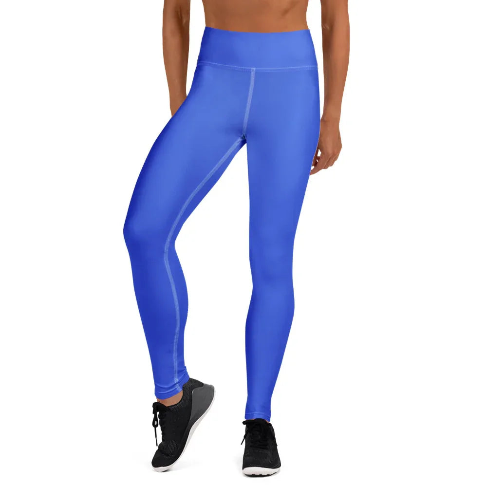 Yoga Leggings XL Leggings AwRans Clothing all-over-print-yoga-leggings-white-front-6877373be0798