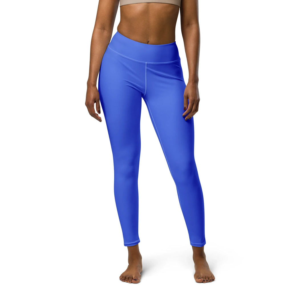 Yoga Leggings Leggings AwRans Clothing all-over-print-yoga-leggings-white-front-6877373be2276
