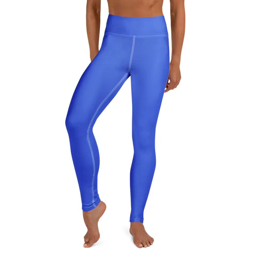 Yoga Leggings Leggings AwRans Clothing all-over-print-yoga-leggings-white-front-6877373be3934