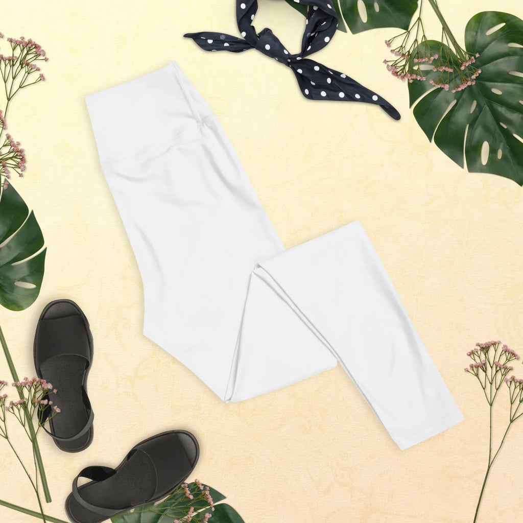 Yoga Leggings Leggings AwRans Clothing all-over-print-yoga-leggings-white-front-687737a398ac8
