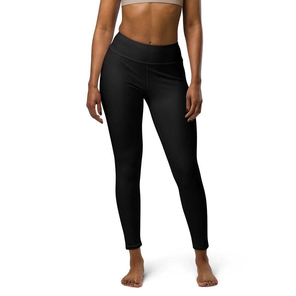 Yoga Leggings Leggings AwRans Clothing all-over-print-yoga-leggings-white-front-687737e6f1c57