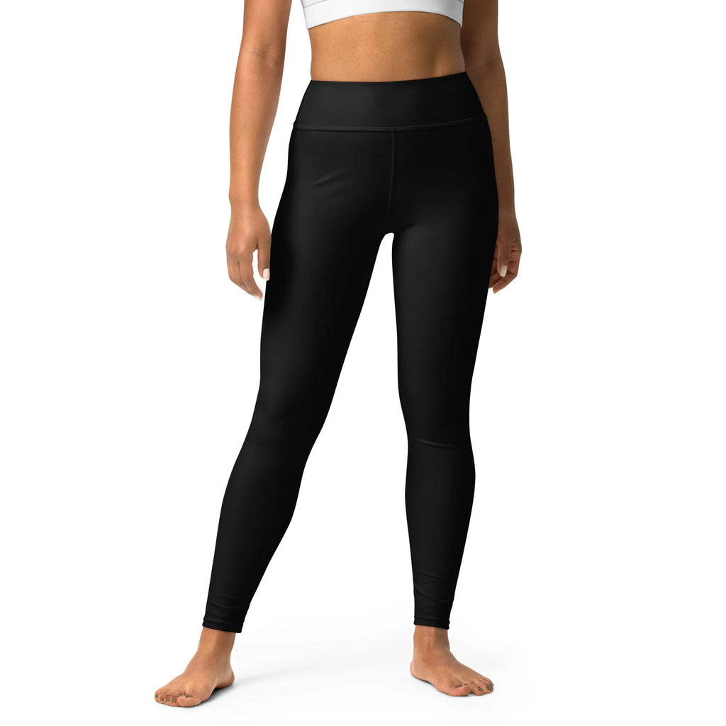 Yoga Leggings Leggings AwRans Clothing all-over-print-yoga-leggings-white-front-687737e6f1e06