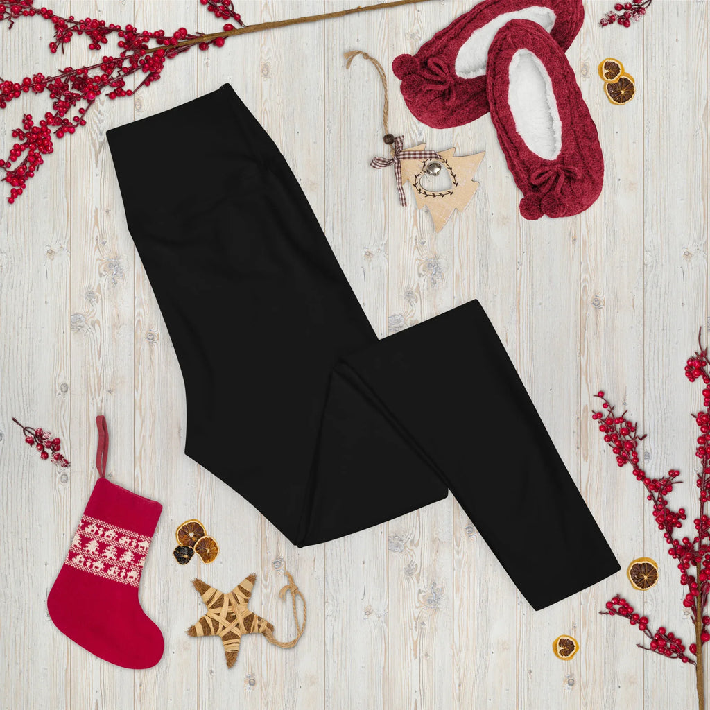 Yoga Leggings Leggings AwRans Clothing all-over-print-yoga-leggings-white-front-687737e6f2d09